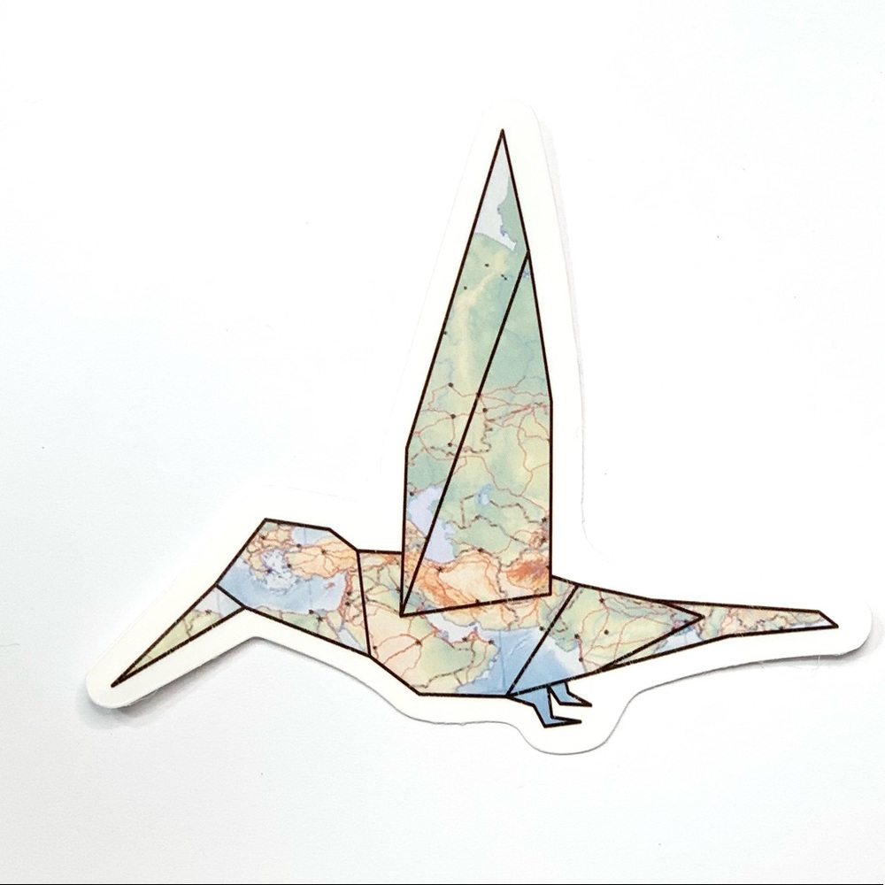 Hummingbird Vinyl Sticker